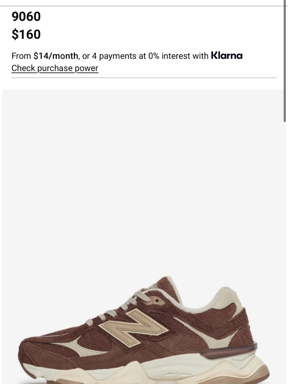 New Balance 9060s Brown and Cream Suede Sneakers - Retro Athletic Style